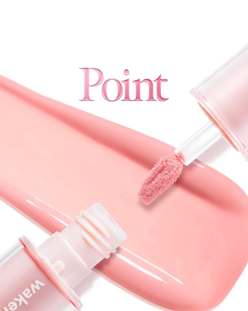 韓國 wakemake Glaze Fixing Gloss 持久透亮果凍唇唇蜜(#01-06)- 6色選擇