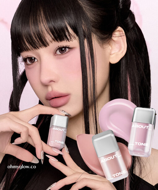 【大熱Concealer Brush】GlowPick🏆 韓國 About Tone Skin Layer Fit Blusher 遮瑕質地高貼服持色液態胭脂 (Cover Fit 霧面/ Water Fit 光澤) - 20色選擇