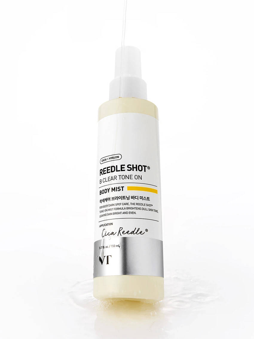 身體去痘印噴霧～ 韓國 DAISO x VT Riddle Shot Be Clear Tone-on Body Mist 亮白身體噴霧 - 150ml
