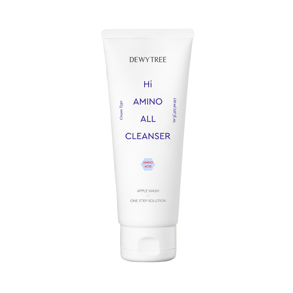 韓國 DEWYTREE Hi Amino All Cleanser 溫和天然氨基酸清爽保濕潔面乳 - 150ml 韓國 DEWYTREE Hi Amino All Cleanser 溫和天然氨基酸清爽保濕潔面乳 - 150ml