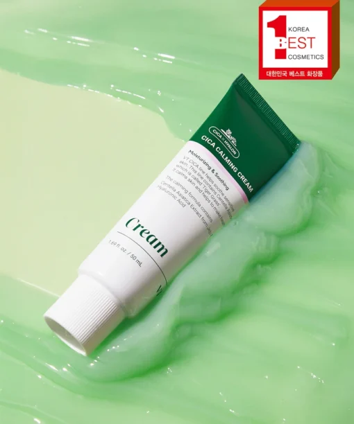 韓國 Daiso X VT Cica Calming Cream 積雪草舒緩保濕凝膠面霜 - 50ml