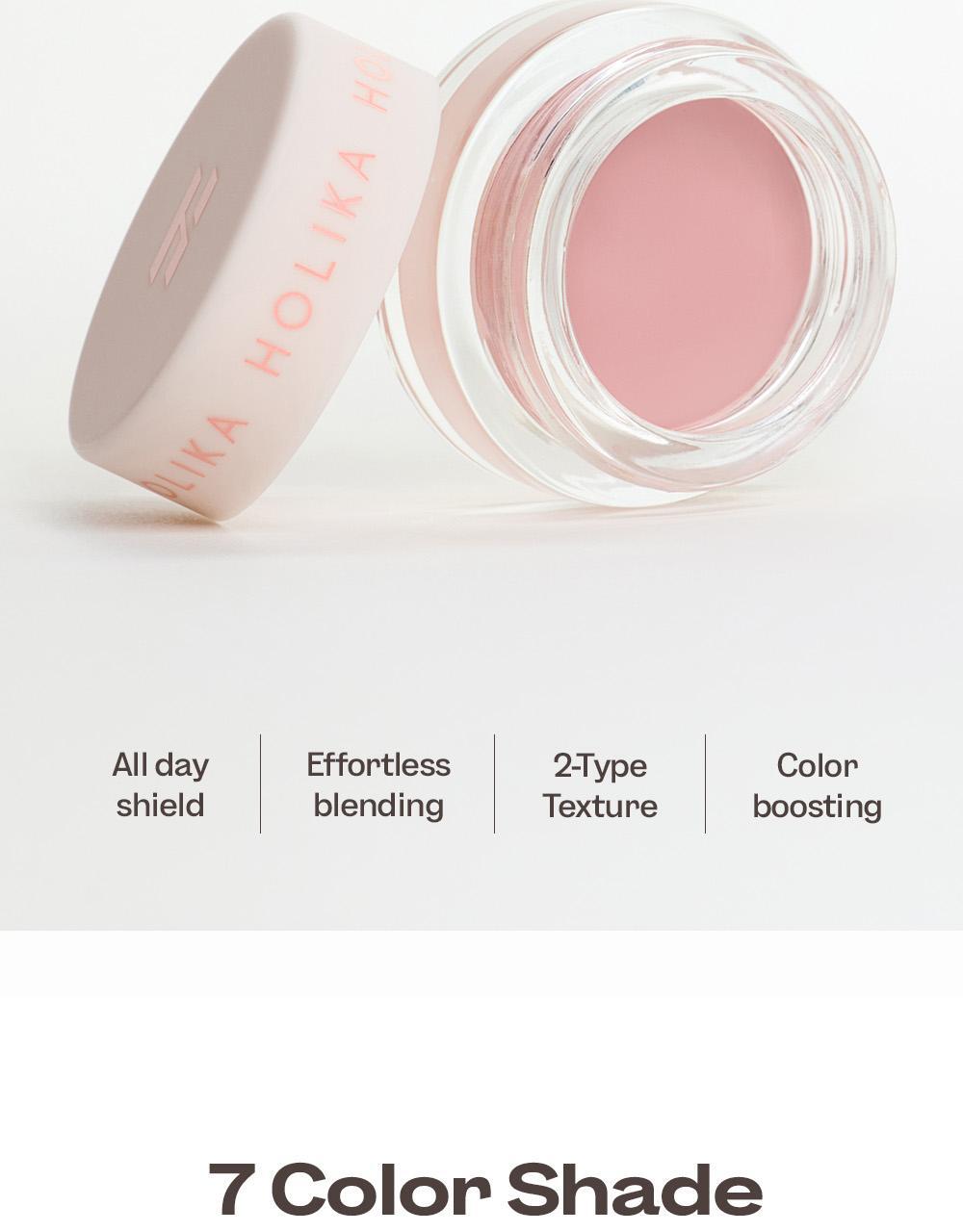 萬用打底X眼影~韓國 Holika Holika At First Eye Grip Pot 防水持妝眼部打底眼影霜(#01-07) - 7色選擇