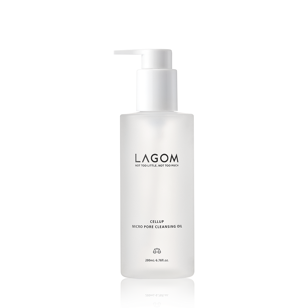 化解🏆 清毛孔溶黑頭~ 韓國 Lagom Cellup Micro Pore Cleansing Oil 仙人掌油微發酵清毛孔卸妝油 - 200ml 化解🏆 清毛孔溶黑頭~ 韓國 Lagom Cellup Micro Pore Cleansing Oil 仙人掌油微發酵清毛孔卸妝油 - 200ml