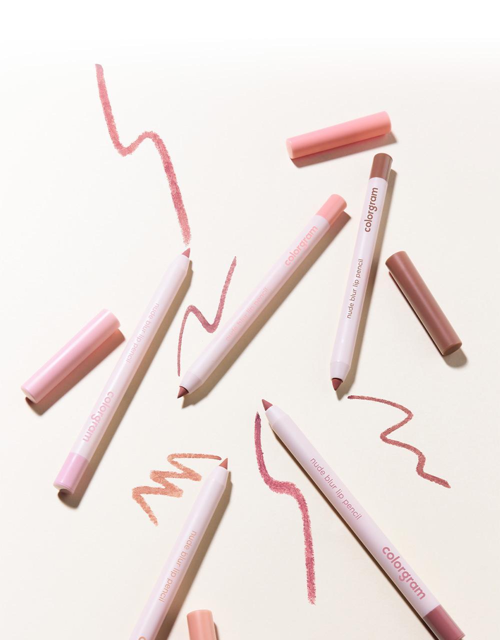 韓國 Colorgram Nude Blur Lip Pencil 自然無痕裸色柔霧唇線筆(#01-10) - 10色選擇