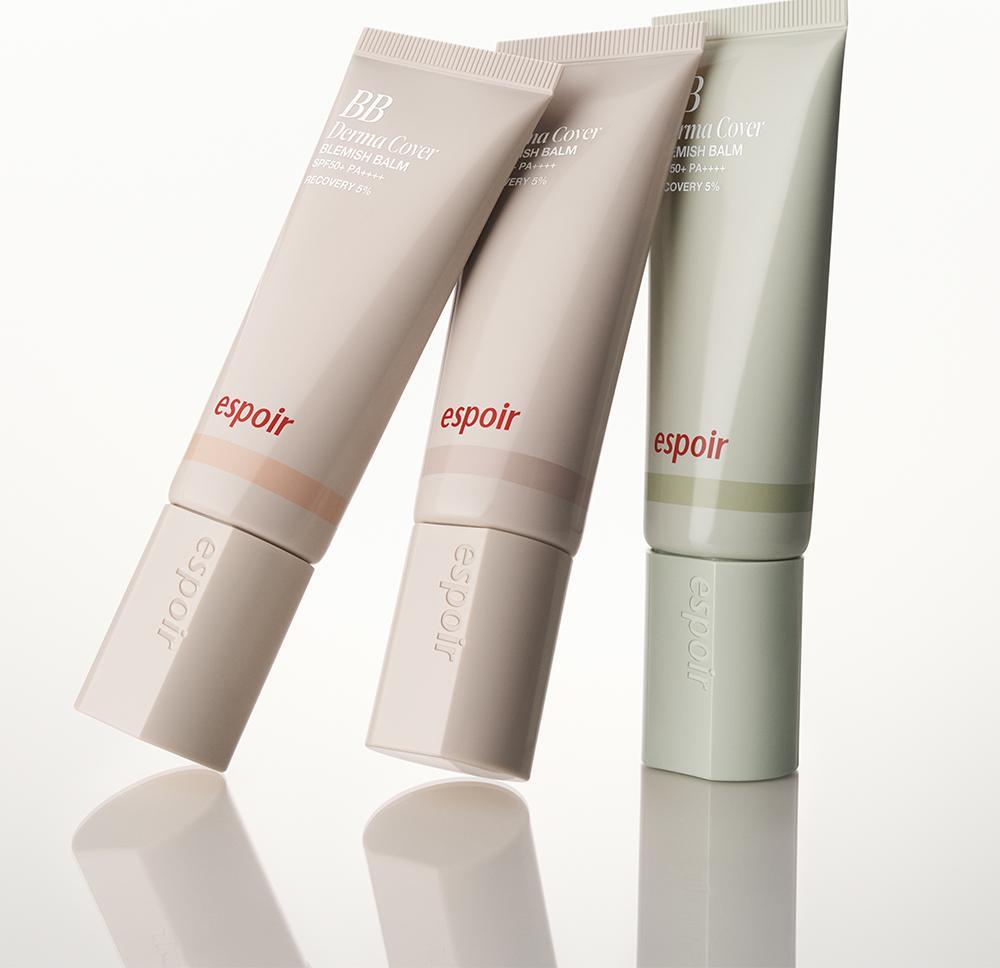 化解🏆 韓國espoir Derma Cover Blemish Balm 專業級修護 X 防UV X 遮瑕 BB霜(#01-03) SPF50+ PA++++ - 3色選擇