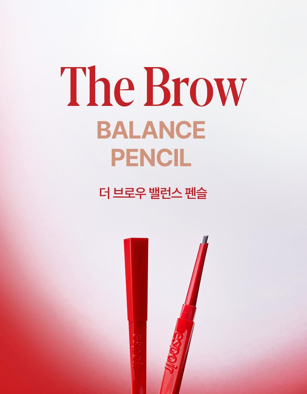 ⭐新色入!NCT Mark同款【必入限量Set 送修眉剪刀/染眉膏】🏆GlowPick No.1~#無限回購!韓國 Espoir X Minsco The Brow Balance Pencil 自然毛流感雙頭眉筆(#01-11) - 多色選擇