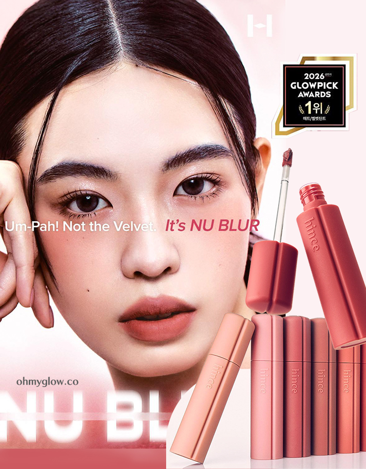 韓國小眾 GlowPick No.1🏆 hince NU BLUR TINT 裸色霧感柔焦唇釉(#01-10) - 10色選擇 韓國小眾 GlowPick No.1🏆 hince NU BLUR TINT 裸色霧感柔焦唇釉(#01-10) - 10色選擇