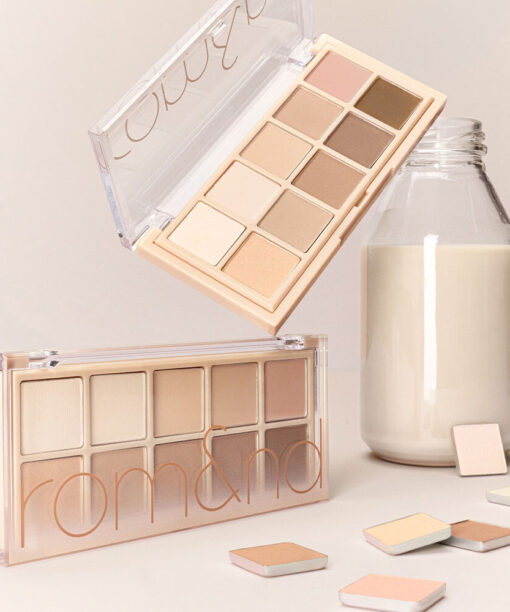最新豆乳米色花園 Soymilk Beige Garden ～韓國romand Better Than Palette 10色眼影盤 (#01-16) - 多色調選擇
