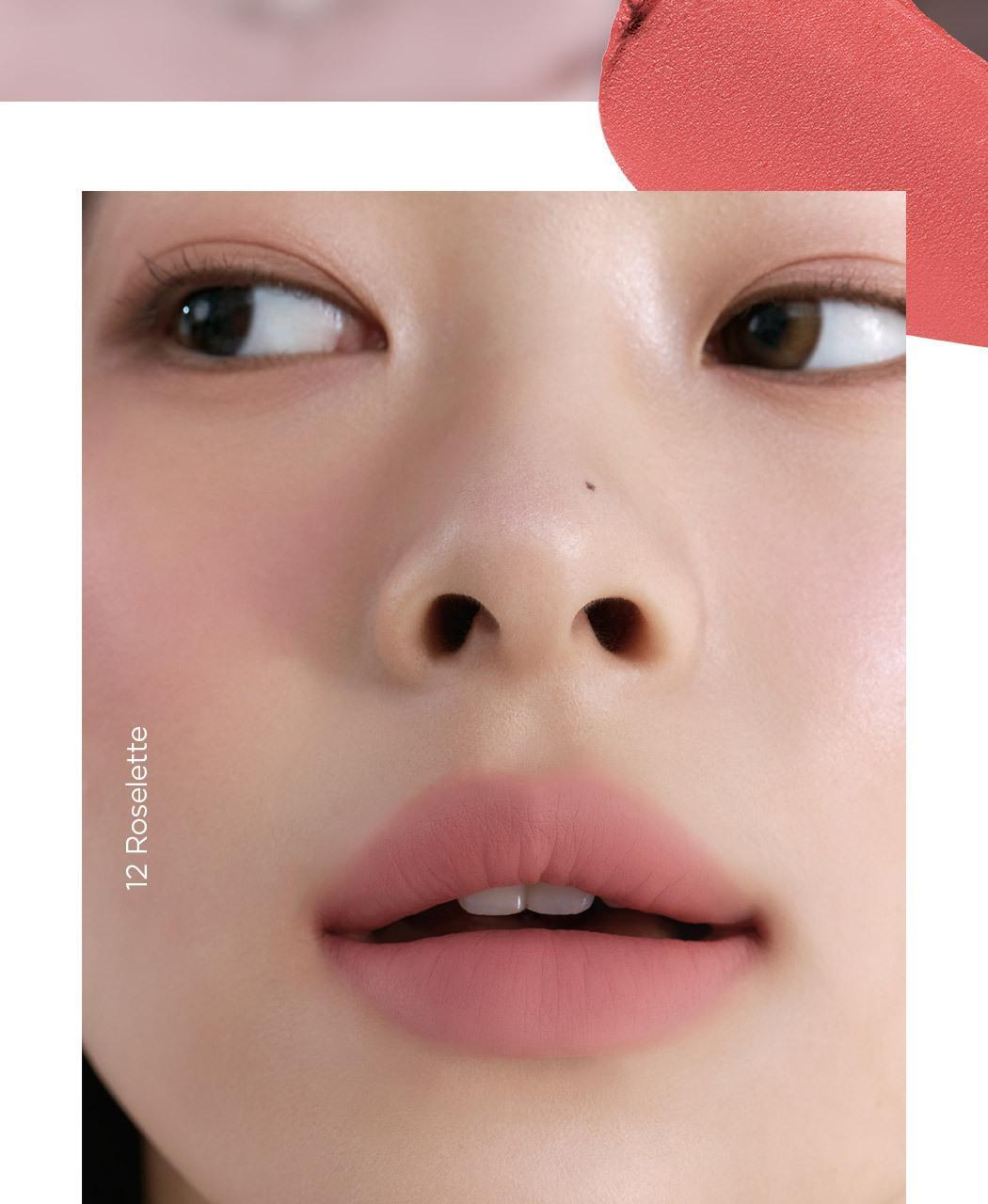 Min Kim大師共同研發~韓國 wakemake Bold Lip Blur Tint 柔和顯色像素級柔焦霧面唇釉 (#01-15) - 15色選擇