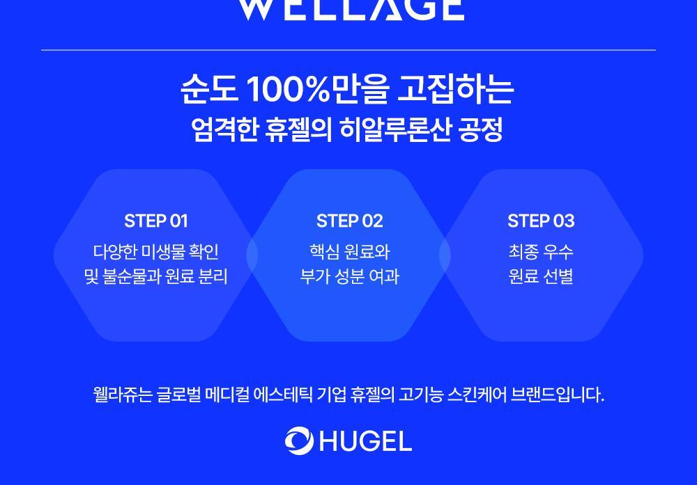 GlowPick🏆 韓國 Wellage Real Hyaluronic Soothing Cream 100%純透明質酸舒緩保濕凝膠面霜 - 80ml