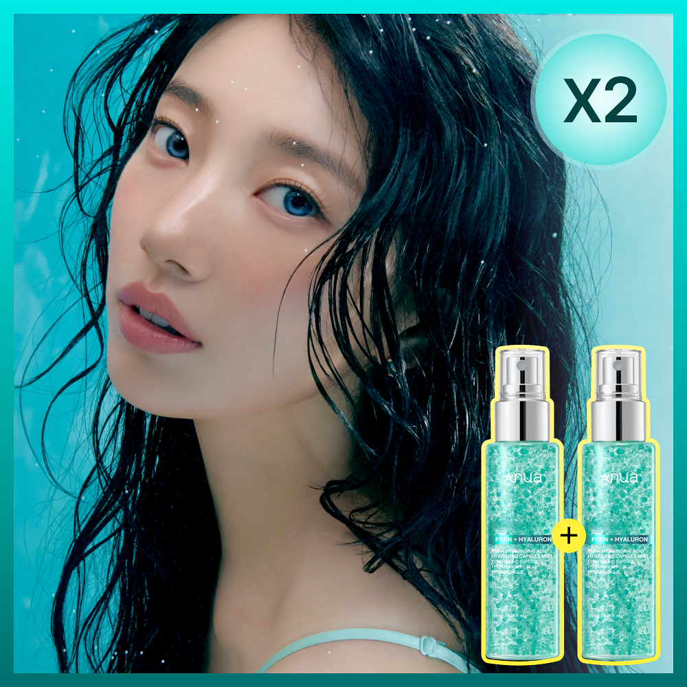 化解🏆 【1+1 SET】ANUA PDRN Hyaluronic Acid Hydrating Capsule Mist 鮭魚PDRN X 透明質酸保濕膠囊噴霧 - 100ml x 2 化解🏆 【1+1 SET】ANUA PDRN Hyaluronic Acid Hydrating Capsule Mist 鮭魚PDRN X 透明質酸保濕膠囊噴霧 - 100ml x 2