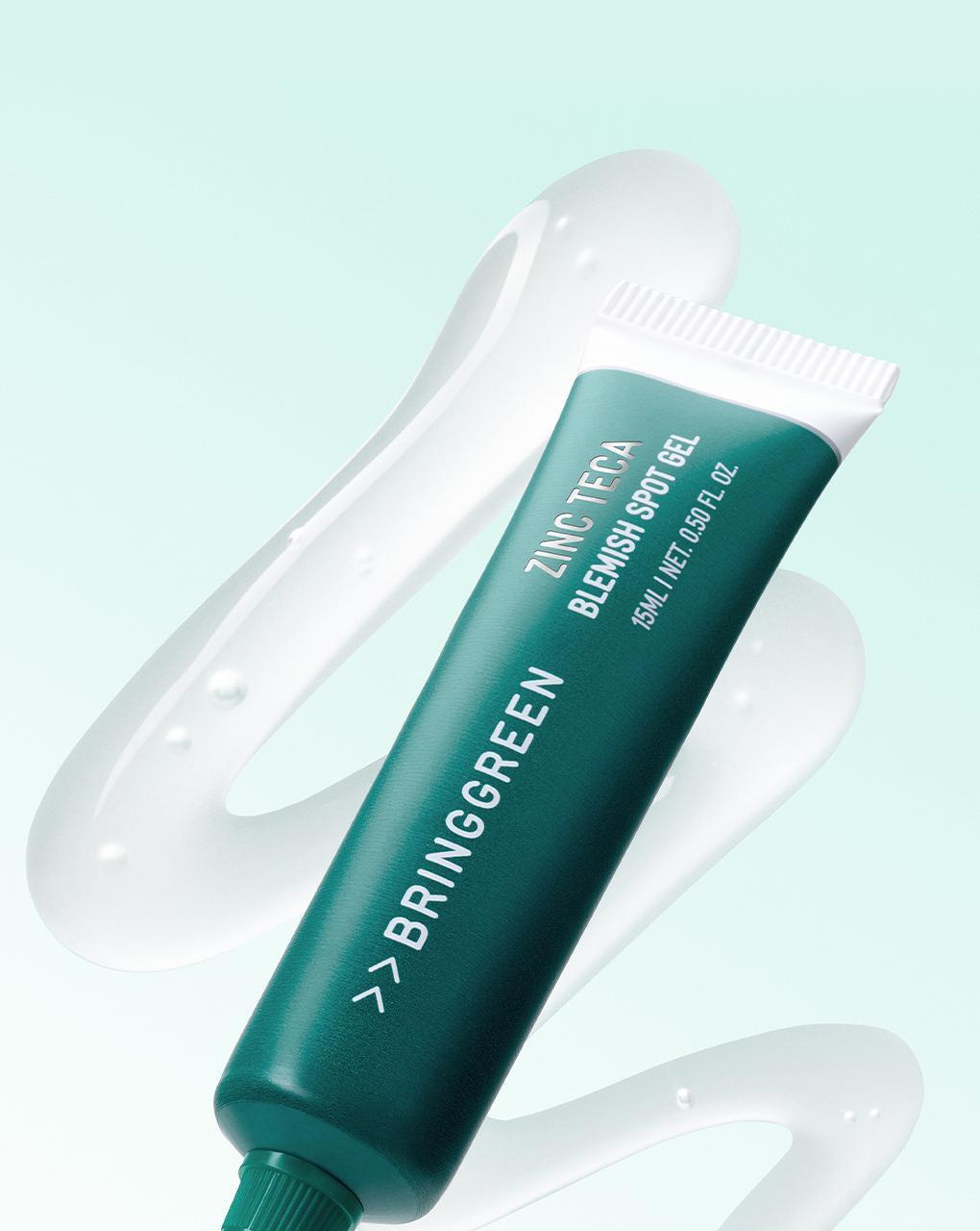 韓國 Bring Green Zinc Teca Blemish Spot Gel 鋅PCA積雪草舒緩抗痘袪痘淡印集中護理凝膠 - 15ml