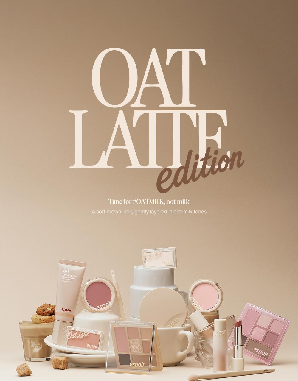 韓國 espoir☕ 經典燕麥Latte系列回歸~espoir Easy Wear Eye Palette 日常實用7色眼影X胭脂X修容綜合眼影盤(#01-03) - 3色選擇