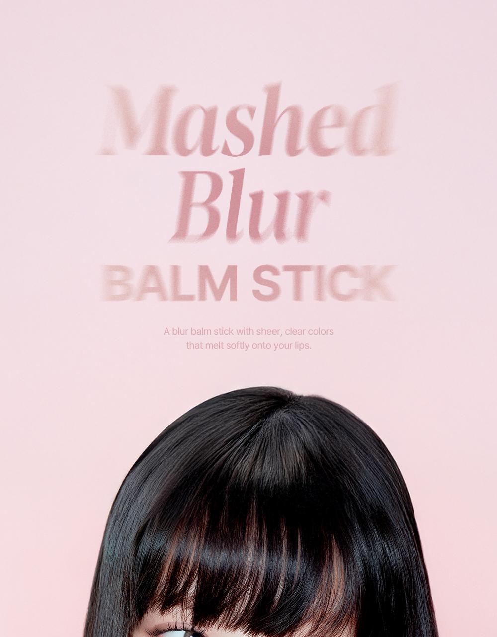 韓國 espoir Mashed Blur Balm Stick 柔和絲滑柔焦霧面唇膏(#01-07) - 7色選擇