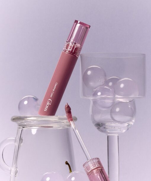 韓國rom&nd romand Glasting Color Gloss 柔和灰紫米✨糖漿唇蜜 - #14 Muige