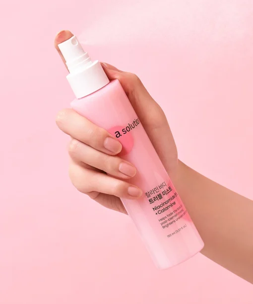 韓國 DAISO X A Solution Calamine Body Trouble Mist 爐甘石 X 5%菸鹼醯胺 舒緩身體痘痘控油去印噴霧 - 150ml
