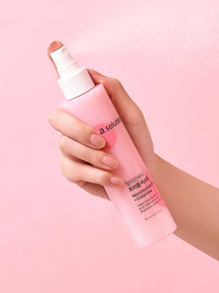 DAISO-x-A-Solution-Calamine-Body-Trouble-Mist-150ml1083868-cover 韓國 DAISO X A Solution Calamine Body Trouble Mist 爐甘石 X 5%菸鹼醯胺 舒緩身體痘痘控油去印噴霧 - 150ml