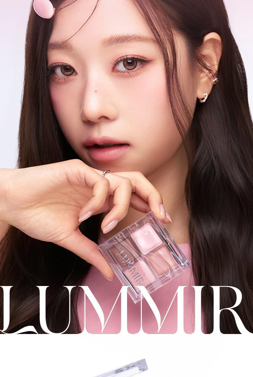 手指上妝友好眼影盤！韓國 LUMMIR Touch On Eyes Shadow Palette 四格多用途眼影盤 - 4色選擇