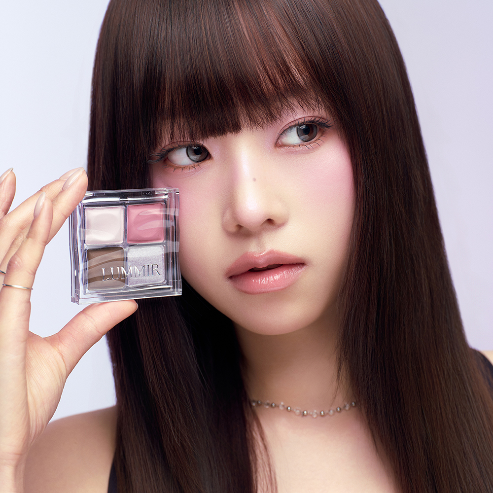 手指上妝友好眼影盤！韓國 LUMMIR Touch On Eyes Shadow Palette 四格多用途眼影盤 - 4色選擇