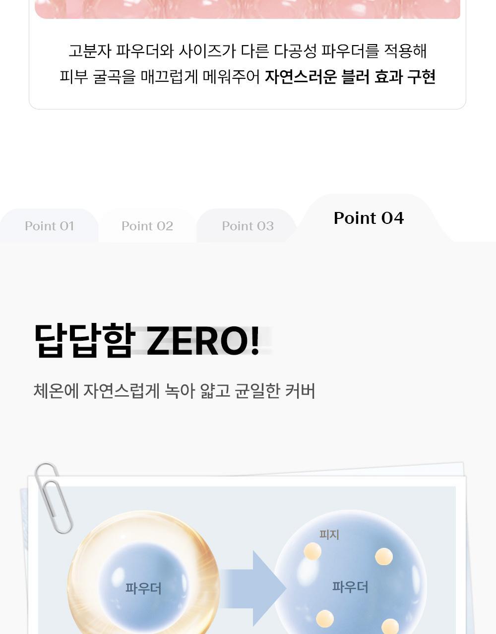 韓國 THESAEM Cover Perfection Pore Zero Air Primer 毛孔修飾輕盈妝前底霜 - 10g
