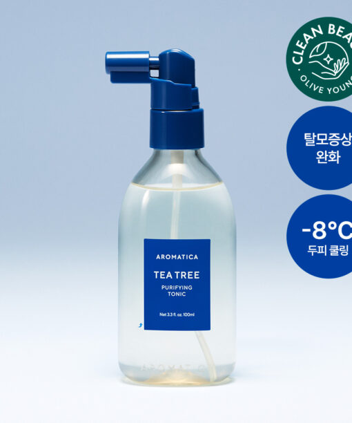 韓國 AROMATICA Tea Tree Purifying Tonic 茶樹淨化頭皮養髮液 - 100ml