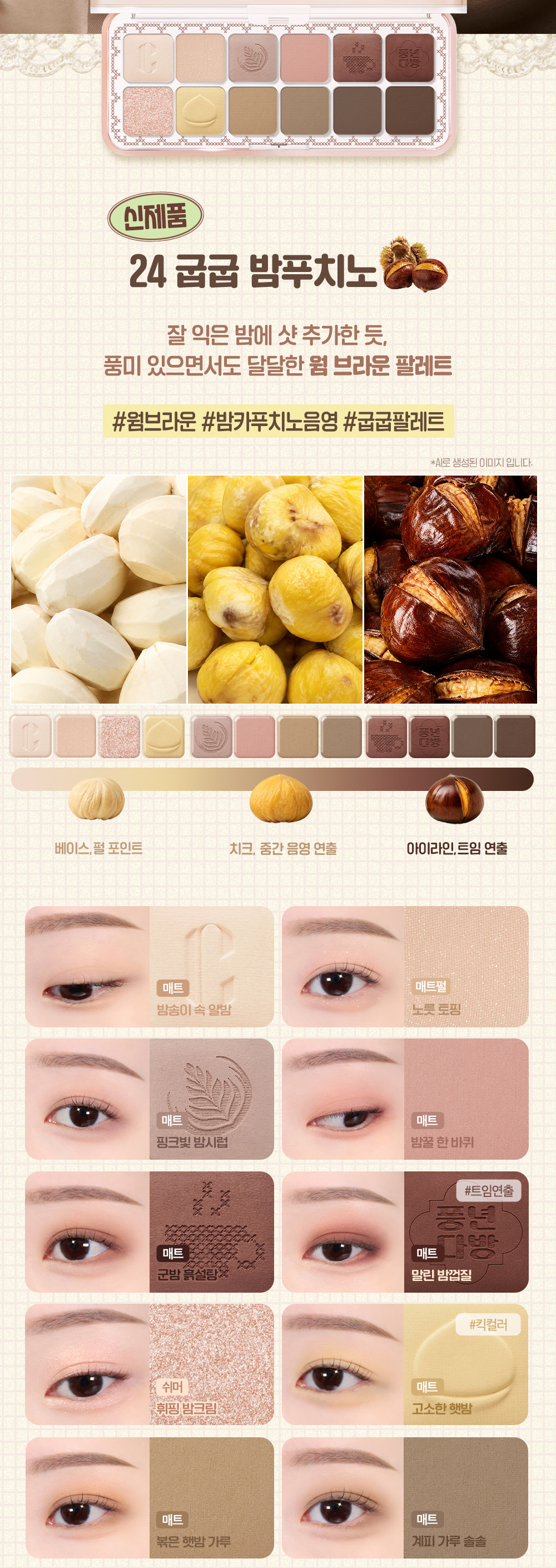 最新🌰24 秋日烤粟 🔮𝑯𝒂𝒓𝒓𝒚 𝑷𝒐𝒕𝒕𝒆𝒓 & Disney & 🤠Toy Story系列~🏆GlowPick No.1 ~ CLIO Pro Eye Palette Air 新款12色眼影盤(#01-23) - 多色調選擇