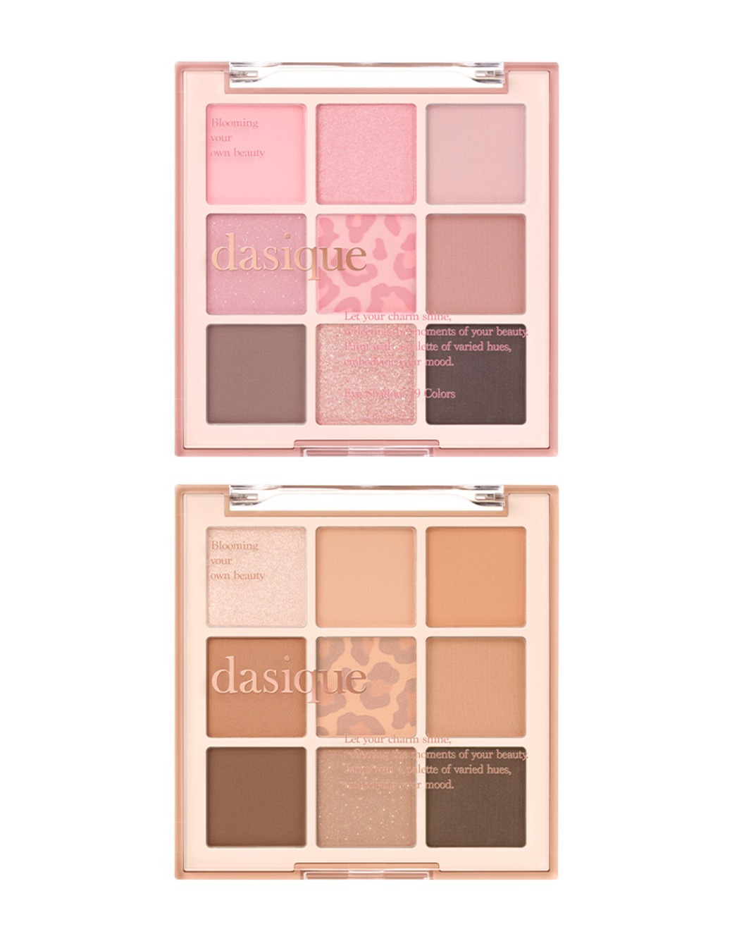 Vintage Leopard 🐆復古豹紋系列🧡🩷～韓國No.1人氣 dasique Shadow Palette 9色眼影盤(#40-41) - 2色選擇