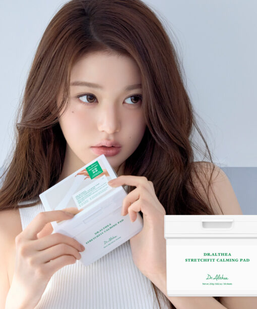 韓國 Dr Althea StretchFit Calming Pad 舒緩保濕拉伸式濕敷棉片 - 1盒50片裝