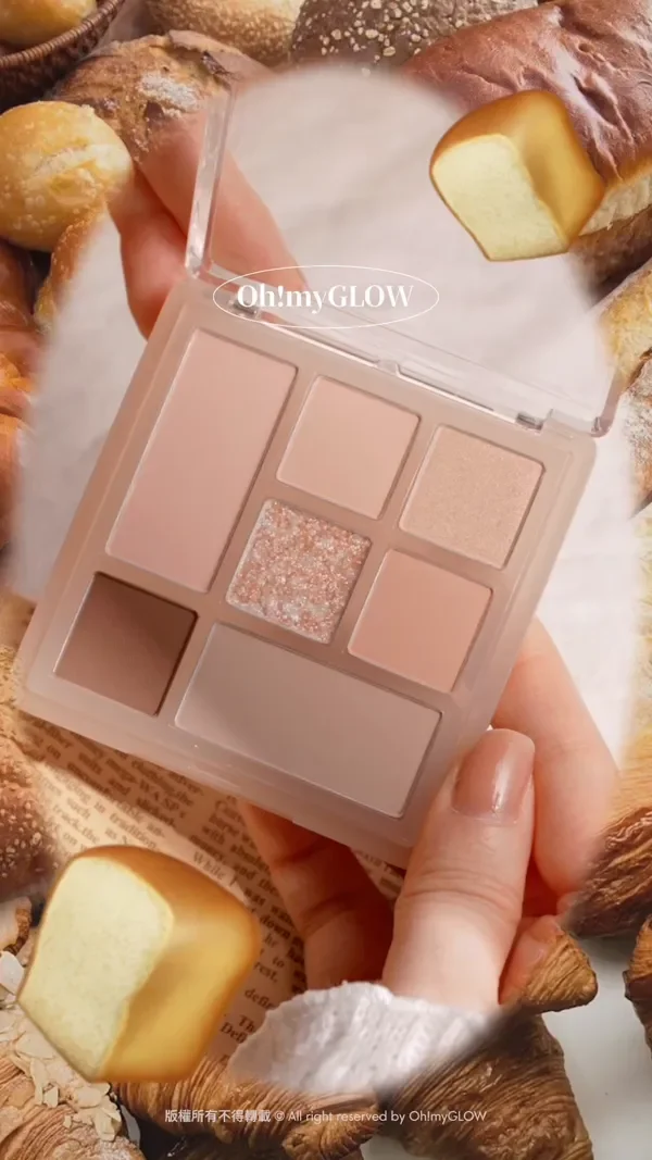 Sometimes I am a... 盤點烤烘色調美妝品 Sometimes I am a Loaf espoir Easy Wear Eye Palette 7色眼影X胭脂X修容綜合眼影盤 版權所有不得轉載 © All right reserved by Oh!myGLOW