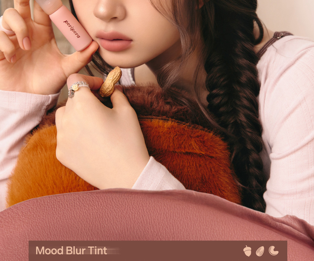 秋日Nut Core系列🐿️🥜 韓國 peripera Mood Blur Tint 柔焦霧面唇釉 - 9色選擇