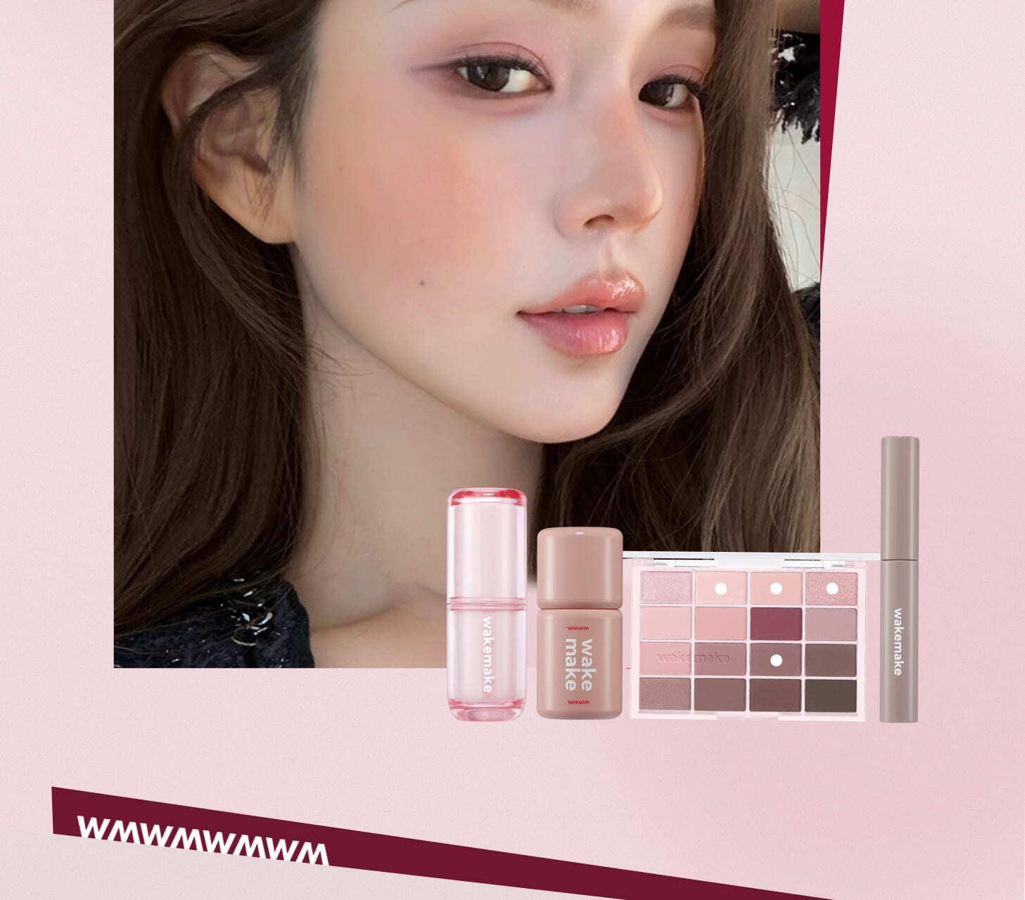 最新OFF Cherry系列入！眼下校正 X 水潤霧面胭脂～ 韓國 Wakemake Shaking Blur Cheek 水潤霧化柔焦搖搖胭脂液(#01-13) - 多色選擇
