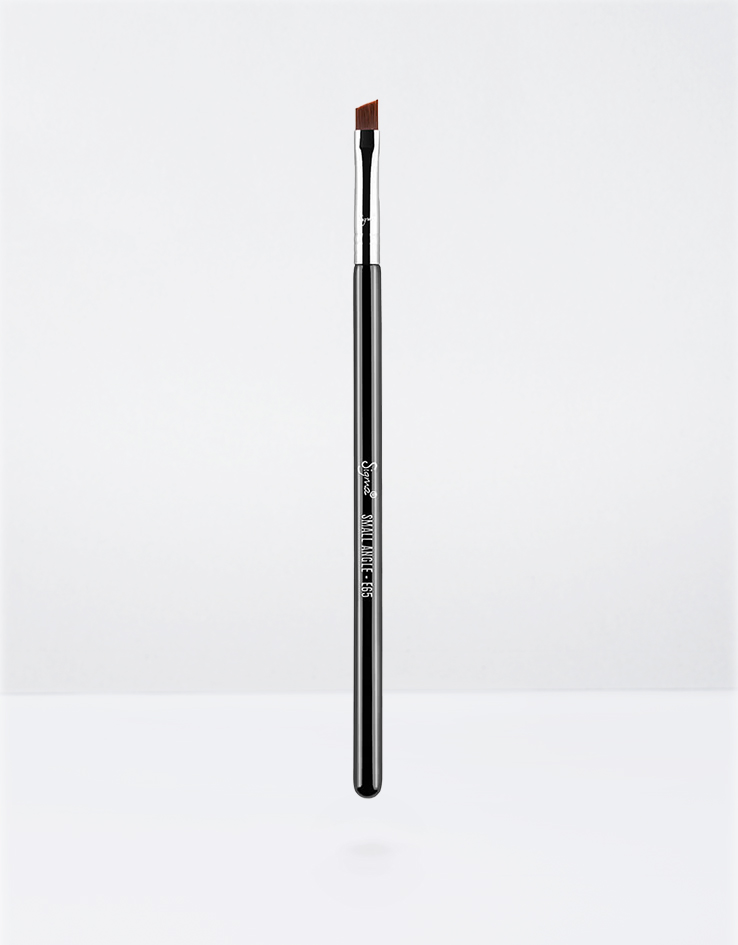 Sigma Beauty E65 Small Angle Brush - Black/Chrome