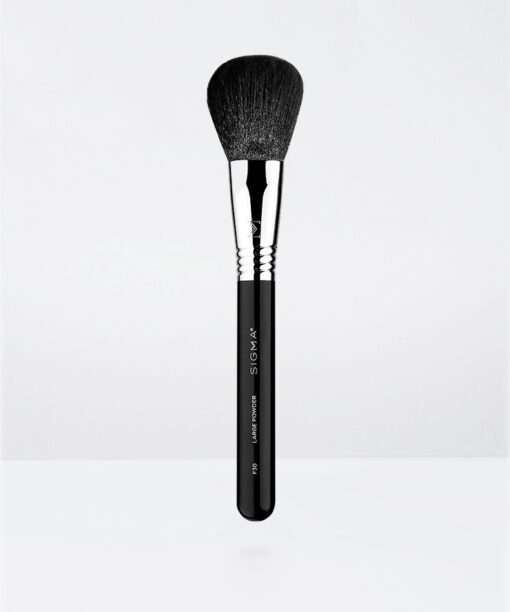 Sigma Beauty F30 Large Powder Brush - Black/Chrome