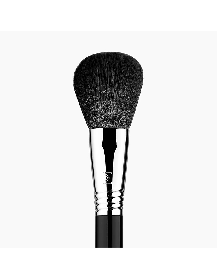 Sigma Beauty F30 Large Powder Brush - Black/Chrome
