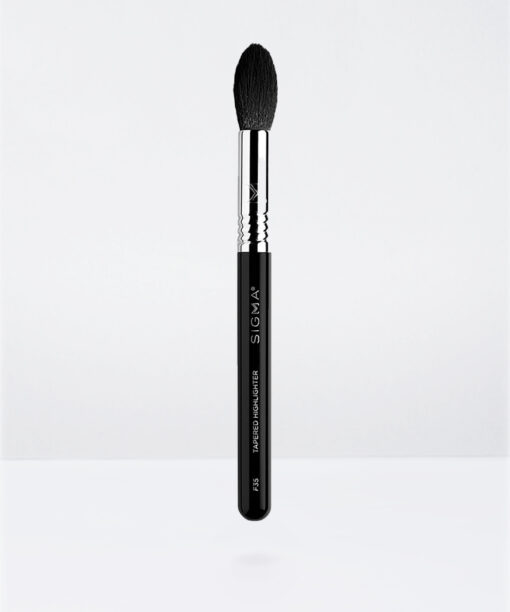 Sigma Beauty F35 Tapered Highlighter Brush - Black/Chrome