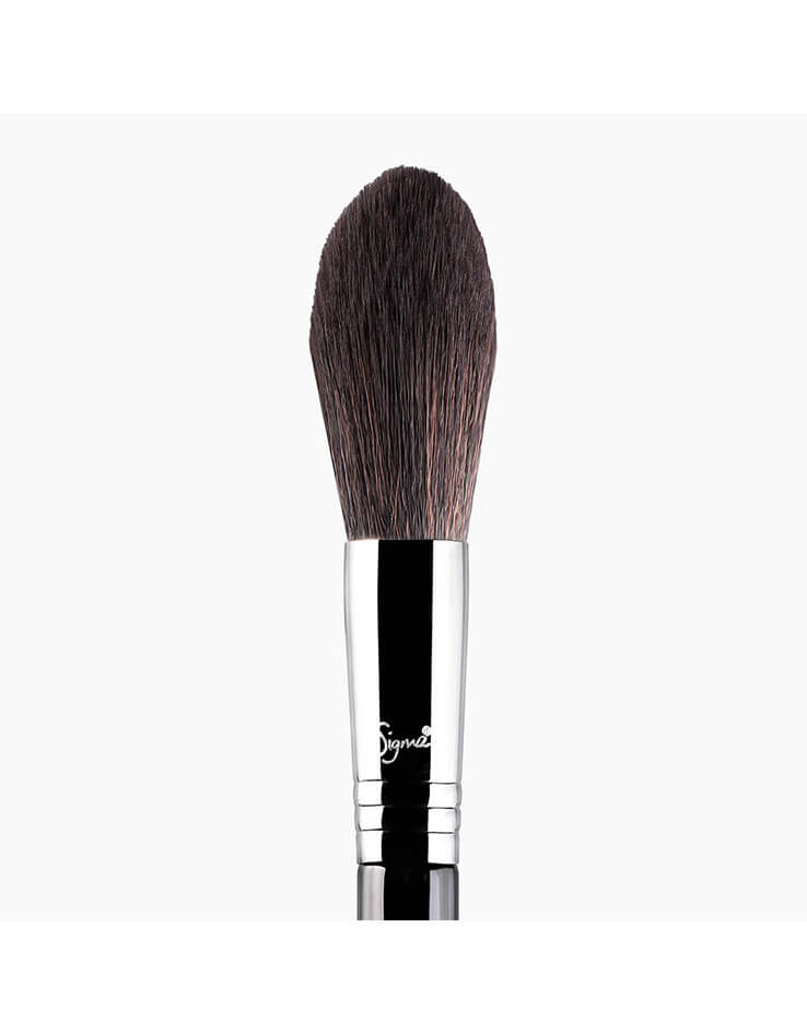 Sigma Beauty F37 Spotlight Duster™ Brush - Black/chrome