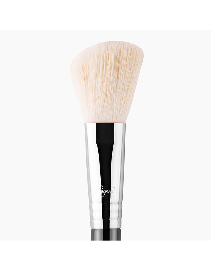 Sigma Beauty F40 Large Angled Contour Brush - Black/Chrome