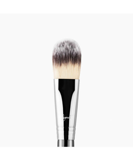 Sigma Beauty F60 Foundation Brush - Black/chrome