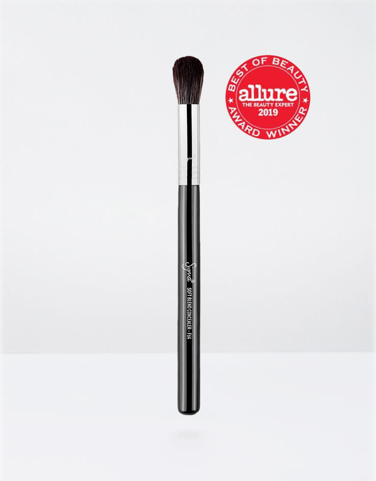 Sigma Beauty F64 Soft Blend Concealer™ Brush - Black/chrome