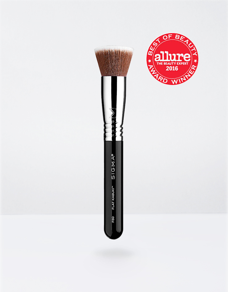 Sigma Beauty F80 Flat Kabuki™ Brush Black/Chrome