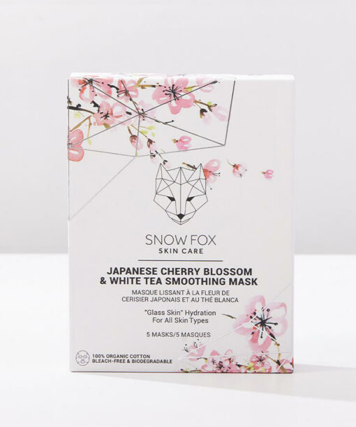 Snowfox Japanese Cherry Blossom & White Tea Smoothing Mask