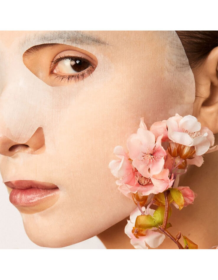 Snowfox Japanese Cherry Blossom & White Tea Smoothing Mask