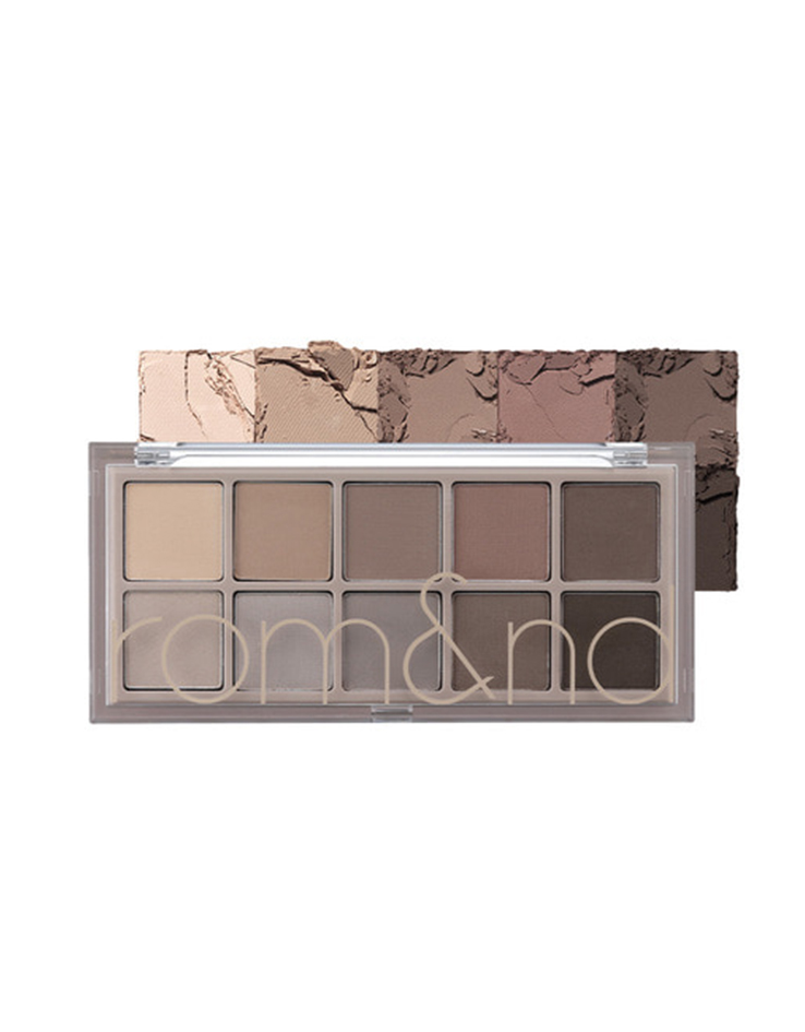 韓國彩妝 Romand Better Than Palette 04 Dusty Fog Garden 秘密花園系列 深霧花園10色眼影盤