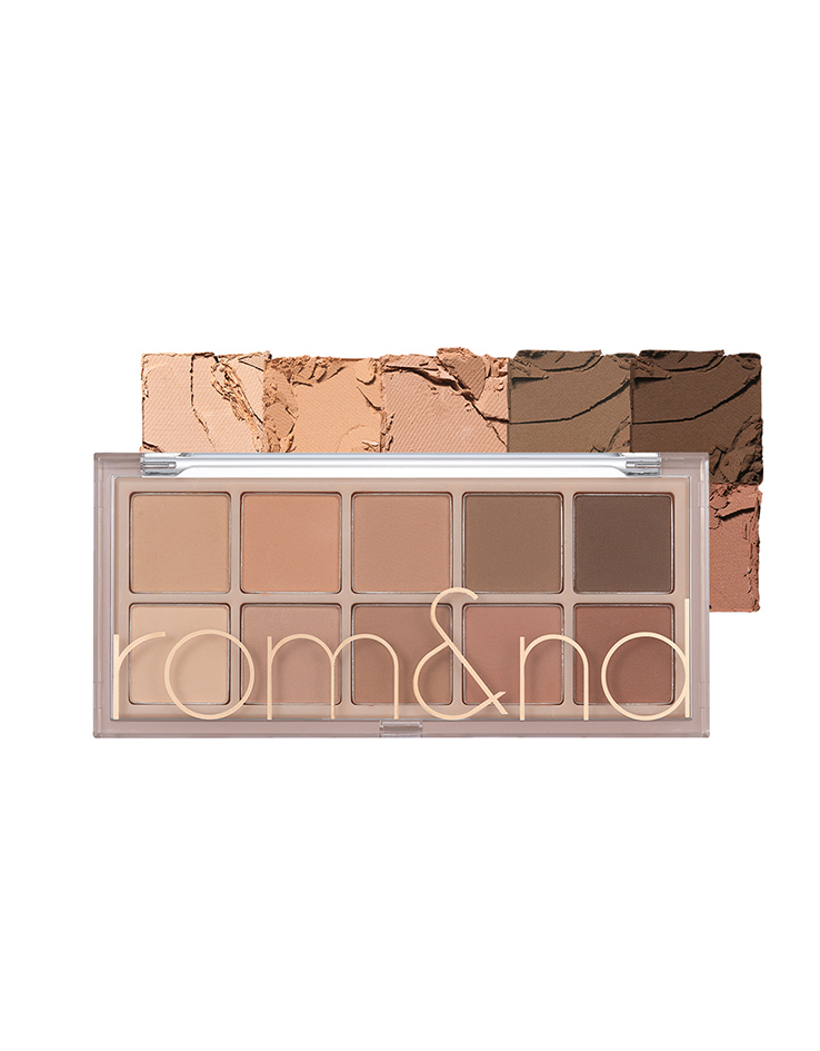 韓國彩妝Romand Better Than Palette 05 Shade & Shadow Garden 秘密花園系列 裸色花園10色眼影盤