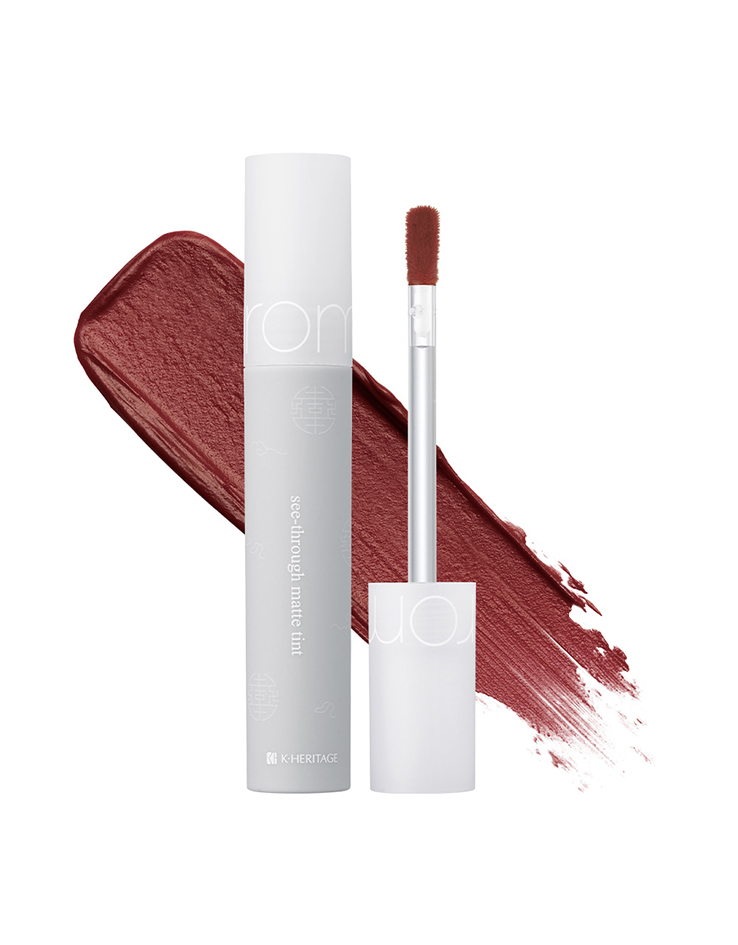 韓國彩妝 Romand See-Through Matte Tint 韓服系列輕透霧面鎖色唇釉 – 09 MAPLE RED 楓葉紅色