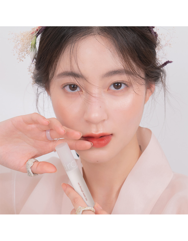 韓國彩妝 Romand See-Through Matte Tint 韓服系列輕透霧面鎖色唇釉 – 07 ONION BEIGE 洋蔥米色