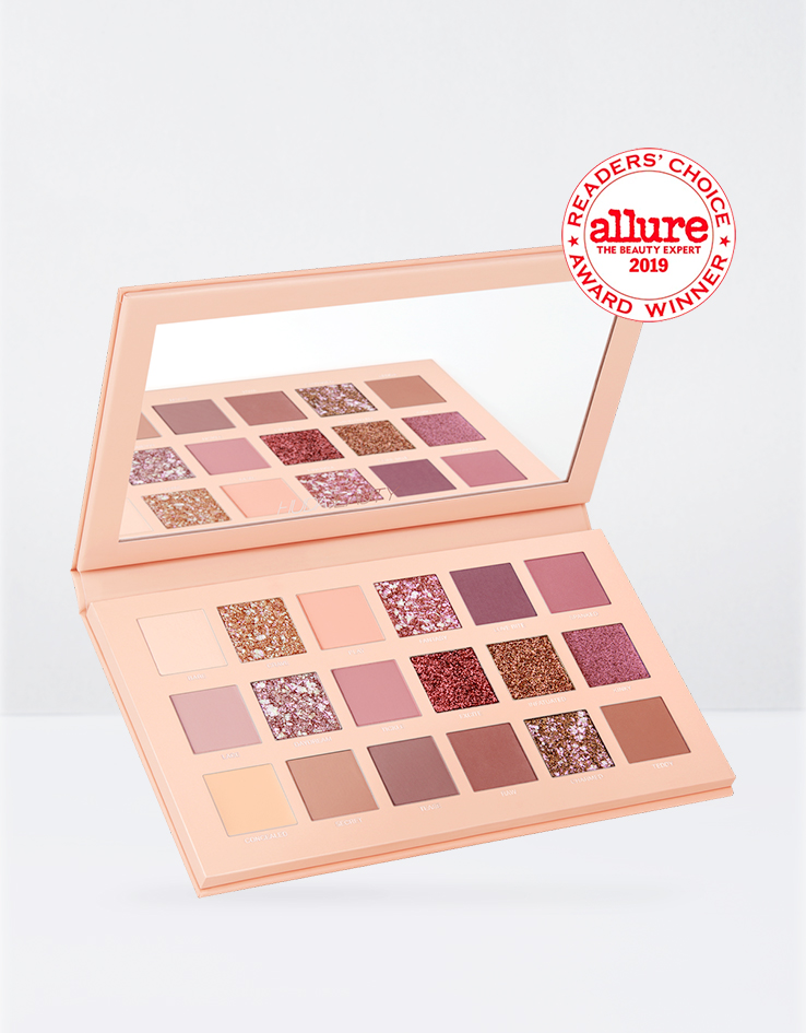 Huda Beauty The New Nude Eyeshadow Palette 18色沙漠致瑰眼影盤