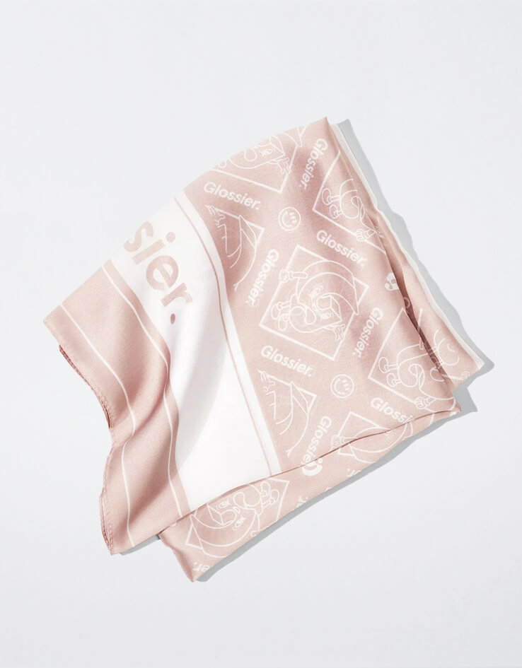 Glossier G Pal Scarf glossier 限量版絲巾