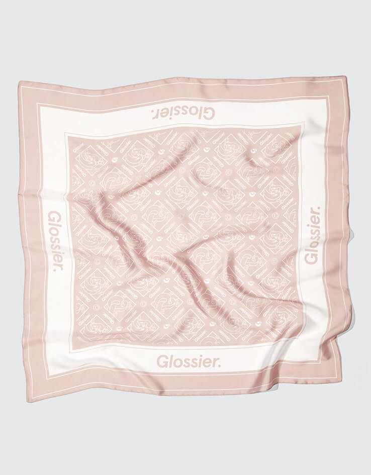 Glossier G Pal Scarf glossier 限量版絲巾