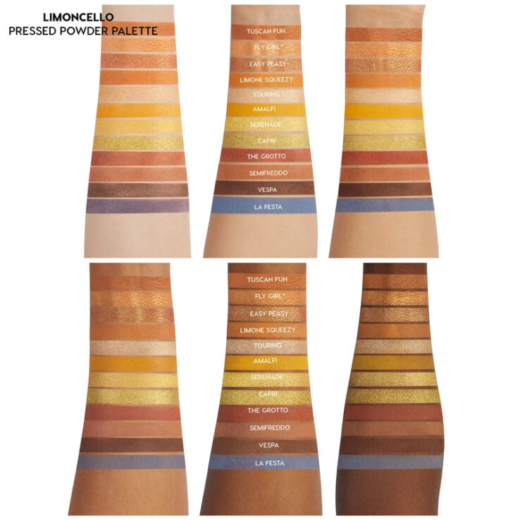 Colourpop limoncello | 12色清新檸檬酒眼影盤